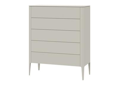 Мебель Ellipsefurniture Комод Type 5 ящиков ширина 100 см (молочный) арт. TY010305380101