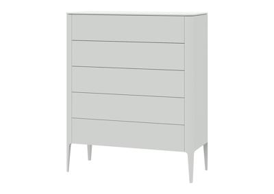 Мебель Ellipsefurniture Комод Type 5 ящиков ширина 100 см (белый) арт. TY010301380101