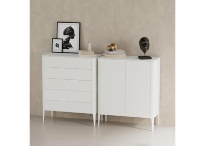 Мебель Ellipsefurniture Комод Type 5 ящиков ширина 100 см (белый) арт. TY010301380101
