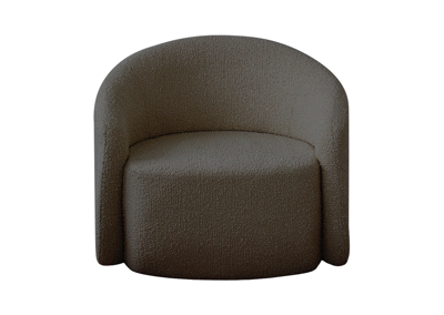 Стол письменный Ellipsefurniture Кресло Ellipse E7.1 (серый, букле) арт. KP010202270301