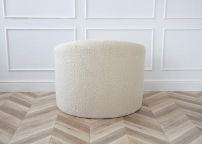 Стол письменный Ellipsefurniture Кресло Ellipse E7.1 (молочный, букле) арт. KP010207270301