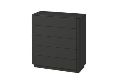 Мебель Ellipsefurniture Комод Tammi 5 ящиков ширина 100 см (черный) арт. TM010206210101