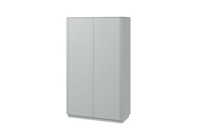 Шкаф Ellipsefurniture Шкаф Tammi 2-х створчатый высокий (светло-серый) арт. TM010204190101