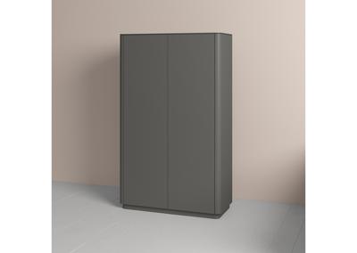 Шкаф Ellipsefurniture Шкаф Tammi 2-х створчатый высокий (черный) арт. TM010206190101