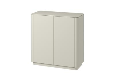 Шкаф Ellipsefurniture Шкаф Tammi 2 двери низкий (молочный) арт. TM010203180101
