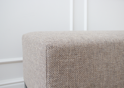 Банкетка Ellipsefurniture Банкетка Fjord 80 см (бежевый рогожка, бук под эмалью) арт. KP010201290401
