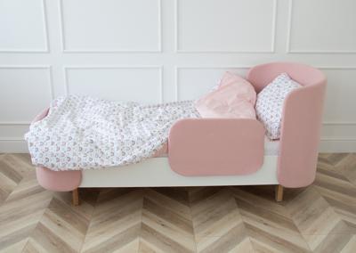 Комплект Ellipsefurniture Комплект постельного белья «Милая радуга» (розовый, сатин) арт. ZN-367436