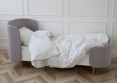 Домик Ellipsefurniture Комплект постельного белья «Домики» (кант, сатин) арт. ZN-367438