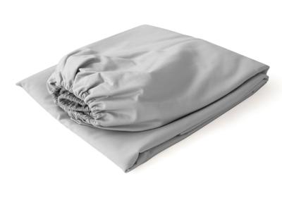 Наматрасник Ellipsefurniture Простынь на резинке для кровати 140*200 см (серый, сатин) арт. ZN-367450