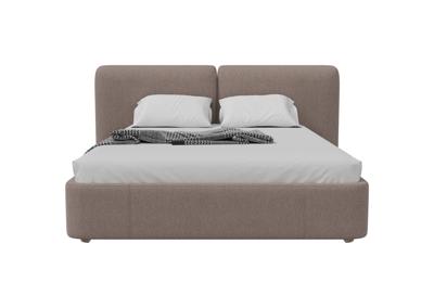 Кровать Ellipsefurniture Кровать двуспальная Hub Soft 160 см (капучино, твид) арт. HU010105350499