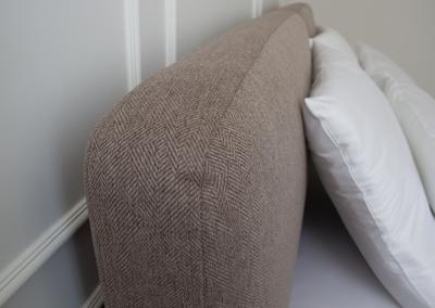 Кровать Ellipsefurniture Кровать двуспальная Hub Soft 160 см (капучино, твид) арт. HU010105350499
