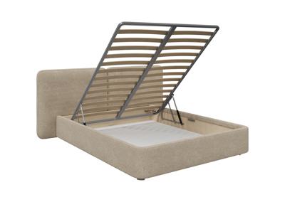 Кровать Ellipsefurniture Кровать двуспальная Hub Soft 160 см (молочный, букле) арт. HU010106350499