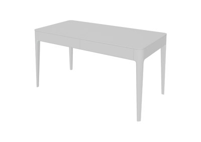 Мебель Ellipsefurniture Стол письменный Type oak 140*70 см (белый) арт. TY010301440101