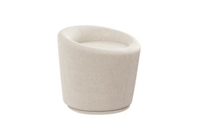 Пуф Ellipsefurniture Пуф E5.3 (молочный, рогожка) арт. KP010207040401