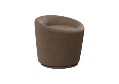 Пуф Ellipsefurniture Пуф E5.3 (коричневый, рогожка) арт. KP010203040401