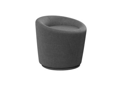 Пуф Ellipsefurniture Пуф E5.3 (серый, рогожка) арт. KP010202040401
