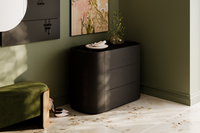 Банкетка Ellipsefurniture Банкетка Lagom 100 см (зеленый, натуральный дуб) арт. LG010309500201