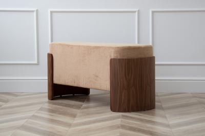 Банкетка Ellipsefurniture Банкетка Lagom 100 см (бежевый, орех) арт. LG010307500301