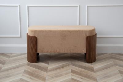 Банкетка Ellipsefurniture Банкетка Lagom 100 см (бежевый, орех) арт. LG010307500301