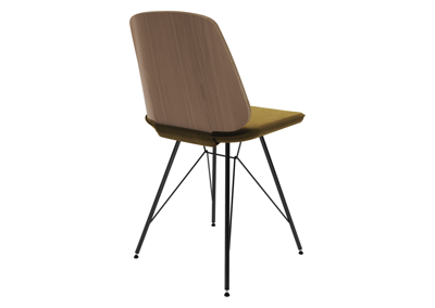 Стол письменный Ellipsefurniture Стул E9.6 (дуб / янтарныи? FiberGuard) арт. EL01011513807