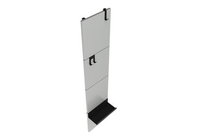 Вешалка Ellipsefurniture Вешалка Stripe M (светло-серый, черный) арт. ST012302099