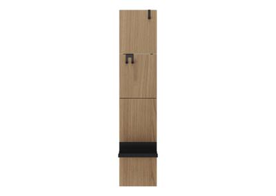 Вешалка Ellipsefurniture Вешалка Stripe M (натуральный дуб, черный) арт. ST012302141