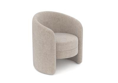 Стол письменный Ellipsefurniture Кресло Ellipse E7.4 (бежевый, рогожка) арт. KP010201170401
