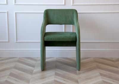 Стол письменный Ellipsefurniture Стул E7.6 (зелено-голубой, FiberGuard) арт. EL01062513607
