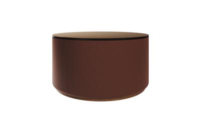 Мебель Ellipsefurniture Столик Sun L, D 66 см высота 35 cм (зеркало, кирпичный) арт. LG01346914302
