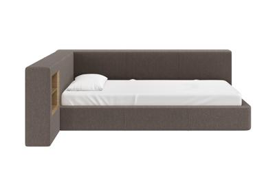 Кровать Ellipsefurniture Диван-кровать Cube c нишей M (капучино, твид) арт. CU01115508103