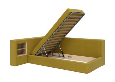 Кровать Ellipsefurniture Диван-кровать Cube c нишей M (янтарный FiberGuardе) арт. CU01115513807