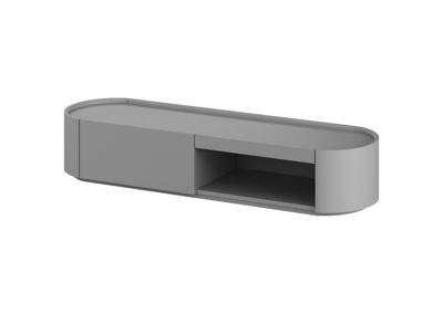 Мебель Ellipsefurniture Тумба Lagom под ТВ 1 ящик 1 полка ширина 140 см (серый) арт. LG01370200520