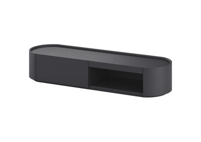 Мебель Ellipsefurniture Тумба Lagom под ТВ 1 ящик 1 полка ширина 140 см (черный) арт. LG01370210220