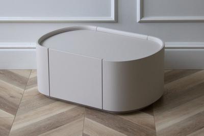 Мебель Ellipsefurniture Тумба прикроватная Lagom 1 ящик ширина 60 см (дымка) арт. LG01420213522