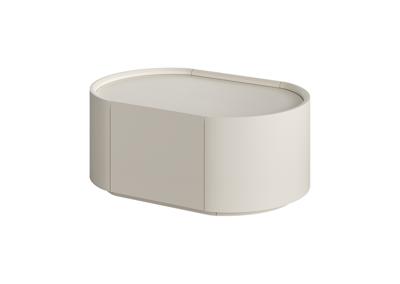 Мебель Ellipsefurniture Тумба прикроватная Lagom 1 ящик ширина 60 см (молочный) арт. LG01420200222