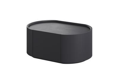 Мебель Ellipsefurniture Тумба прикроватная Lagom 1 ящик ширина 60 см (черный) арт. LG01420210222