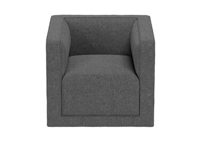 Кровать Ellipsefurniture Кресло Cube (серый, букле) арт. CU01022500504