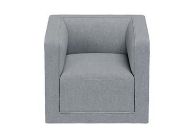 Кровать Ellipsefurniture Кресло Cube (серый, твид) арт. CU01022500503