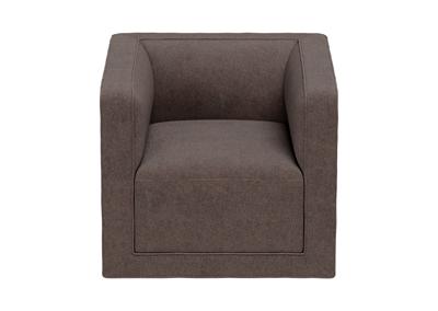 Кровать Ellipsefurniture Кресло Cube (шоколад, твид) арт. CU01022504403