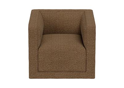 Кровать Ellipsefurniture Кресло Cube (коричневый, рогожка) арт. CU01022500305