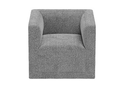 Кровать Ellipsefurniture Кресло Cube (серый, рогожка) арт. CU01022500505