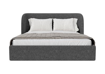 Кровать Ellipsefurniture Кровать двуспальная Classic 160 см (серый, букле) арт. СF01132500504