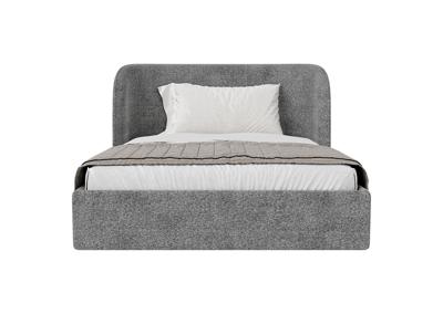 Кровать Ellipsefurniture Кровать двуспальная Classic 140 см (серый, рогожка) арт. СF01122500505