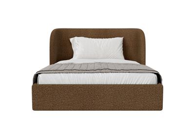 Кровать Ellipsefurniture Кровать двуспальная Classic 140 см (коричневый, рогожка) арт. СF01122500305