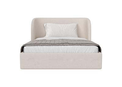 Кровать Ellipsefurniture Кровать двуспальная Classic 140 см (молочный, рогожка) арт. СF01122500205