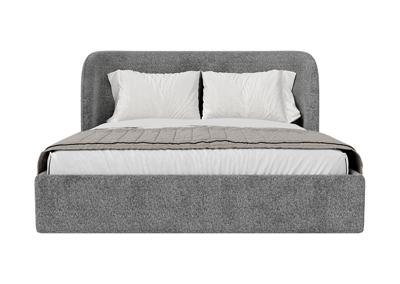 Кровать Ellipsefurniture Кровать двуспальная Classic 160 см (серый, рогожка) арт. СF01132500505