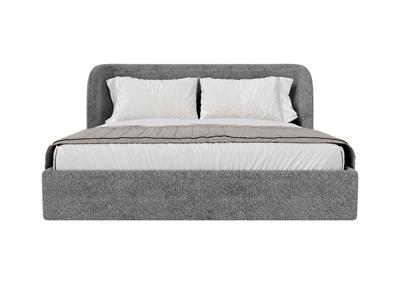 Кровать Ellipsefurniture Кровать двуспальная Classic 180 см (серый, рогожка) арт. СF01142500505