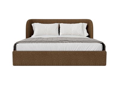 Кровать Ellipsefurniture Кровать двуспальная Classic 180 см (коричневый, рогожка) арт. СF01142500305