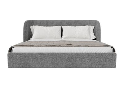 Кровать Ellipsefurniture Кровать двуспальная Classic 200 см (серый, рогожка) арт. СF01152500505