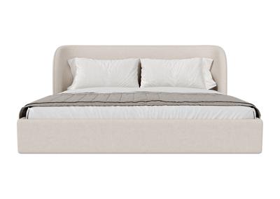 Кровать Ellipsefurniture Кровать двуспальная Classic 200 см (молочный, рогожка) арт. СF01152500205
